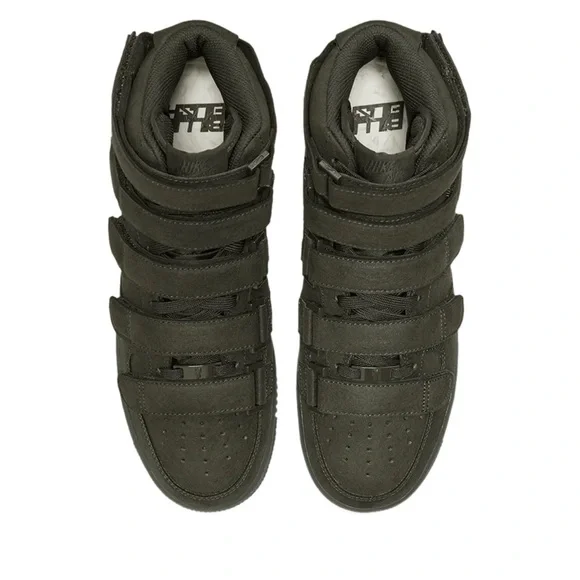 โฅ๐ก๐๐๐: Billie Eilish Air Force 1 High Top โ07 Sequoia Sneakers w Velcro Straps - Picture 6 of 13